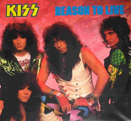 KISS REASON TO LIVE +Theif in the Night + Who wants To Be Lonely + Thirls In The Night 12"